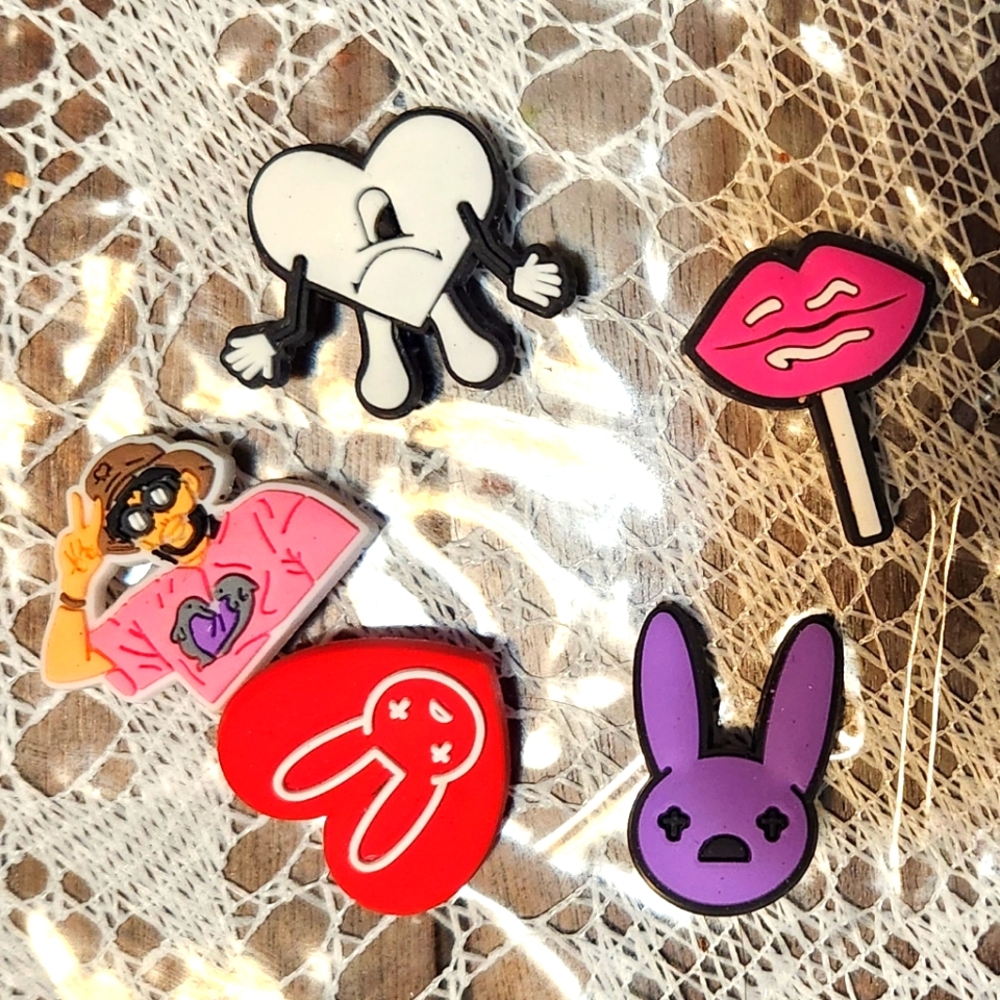 Bad Bunny shoe charms